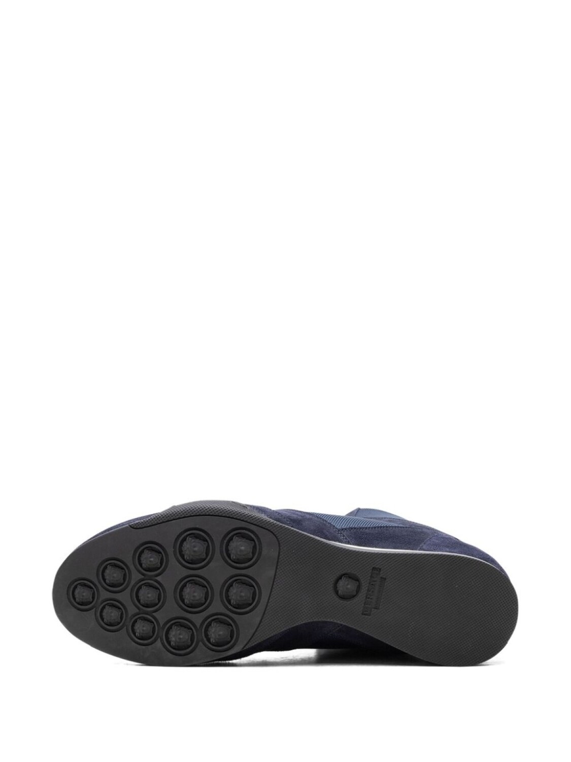 Кроссовки Versace High Top Greek Key "Navy", синий — фото 4