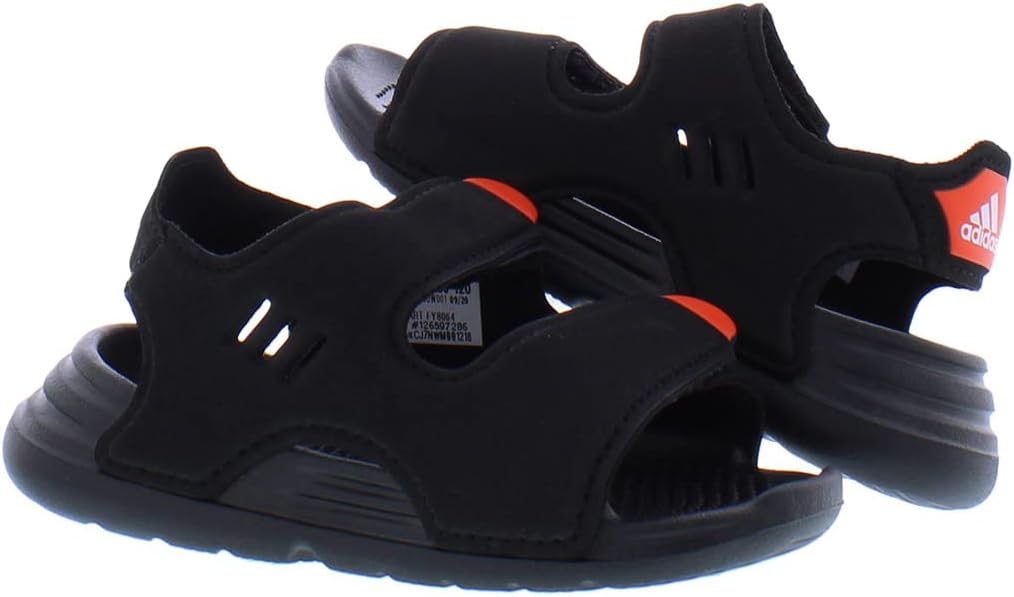 Шлепанцы Adidas Adilette Comfort для мальчиков, черный — фото 4