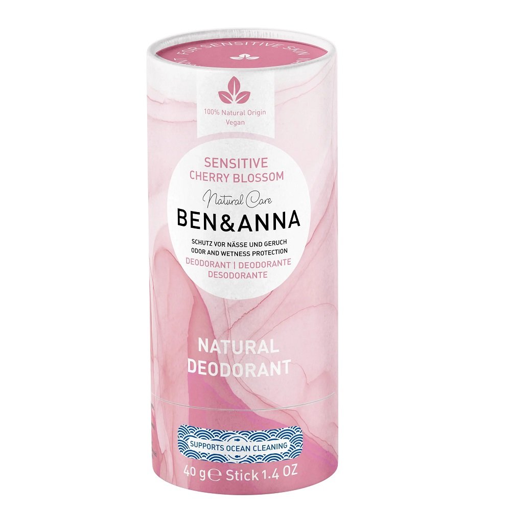 

Ben&Anna,Natural Deodorant натуральный дезодорант без соды Sensitive Japan Cherry Blossom 40г