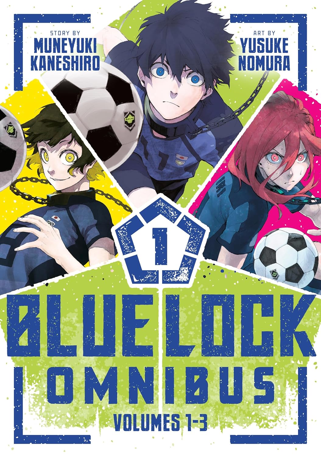 

Blue Lock Omnibus 1 (Vol. 1-3) (Kodansha Comics)