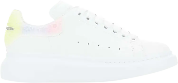 

Кроссовки Alexander McQueen Wmns Oversized Sneaker 'White Multi-Color Crystal', белый