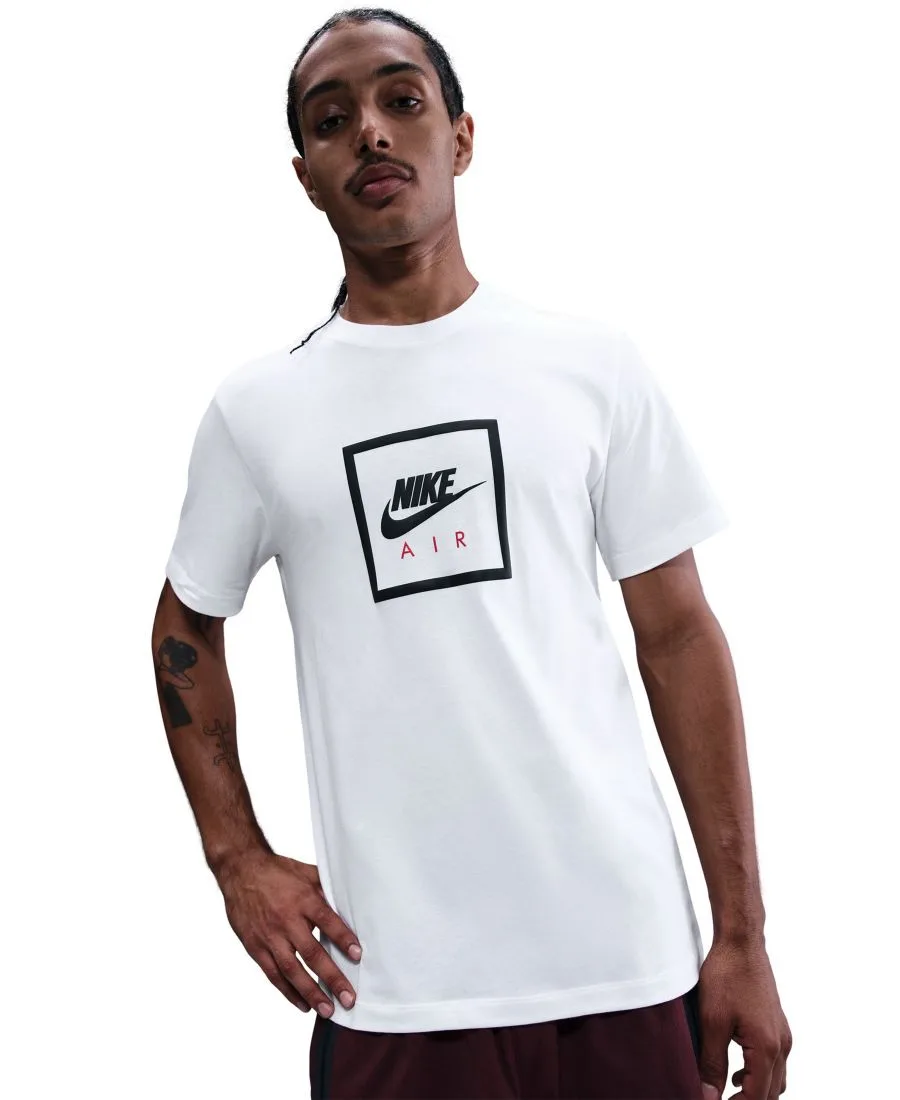 Мужская футболка с коротким рукавом Futura Air Square Nike, белый