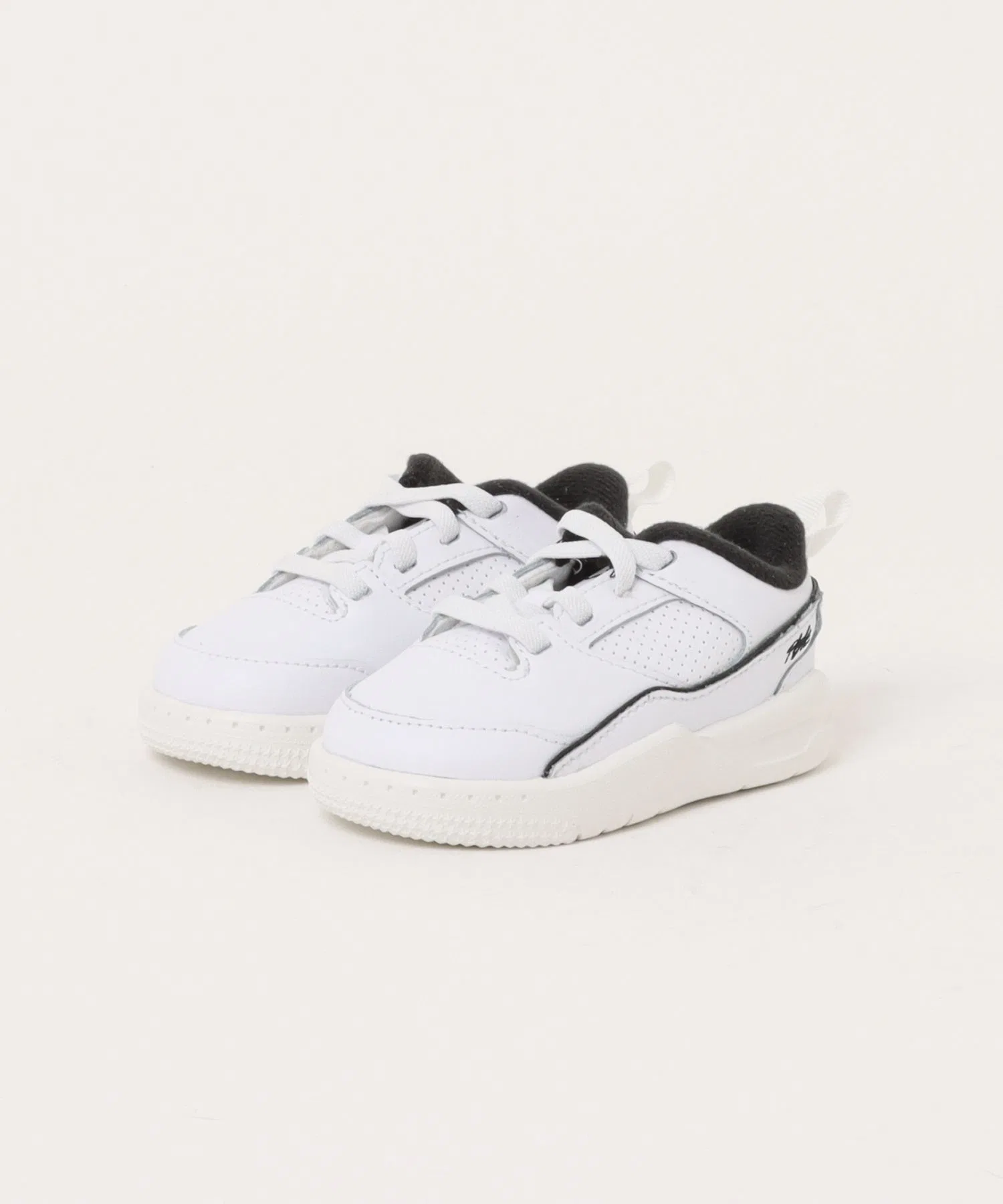Детские кроссовки JORDAN FLIGHT COURT (TD) из натуральной кожи Jordan Brand белые