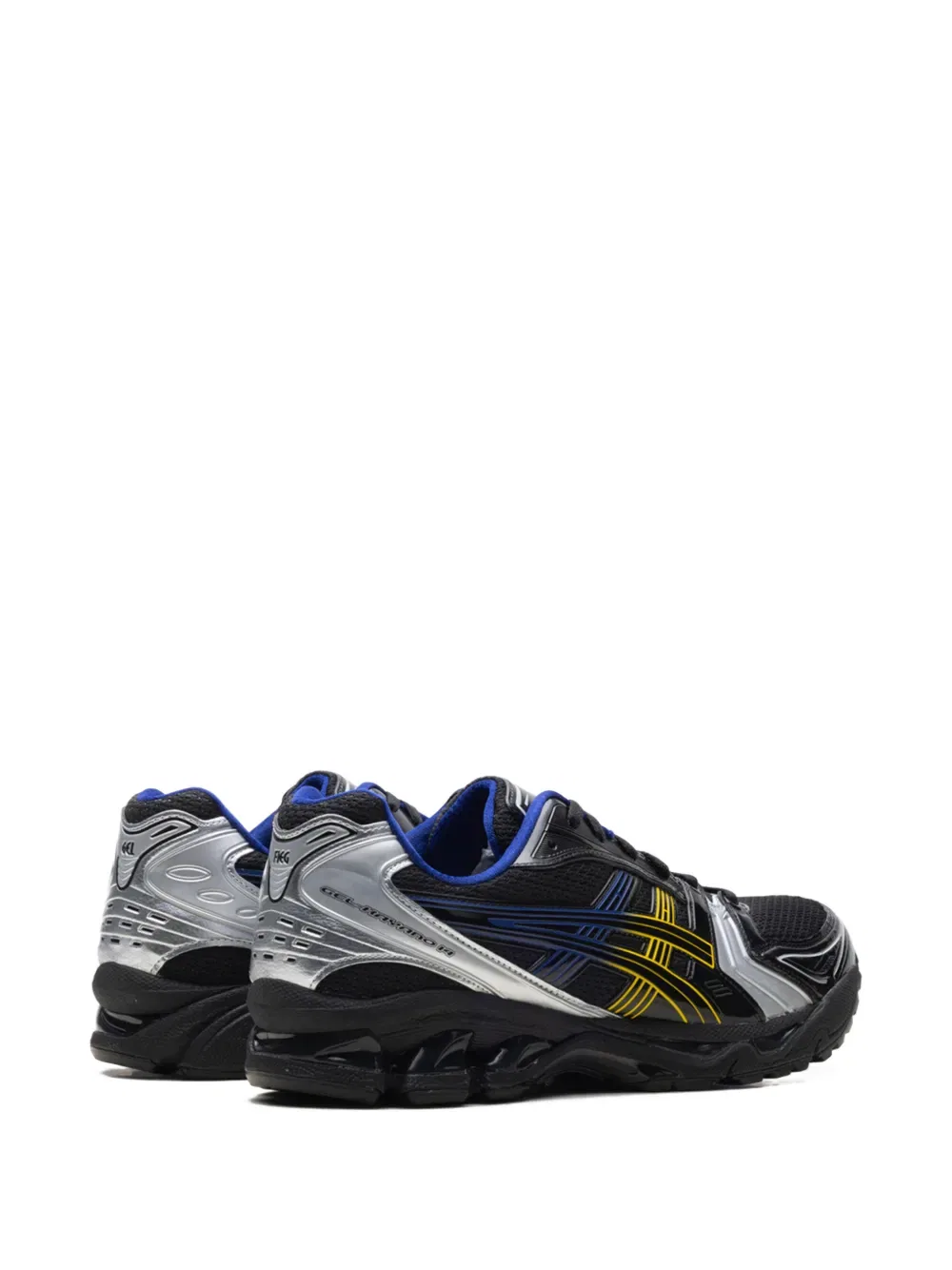 Кроссовки Marvel vs. из коллаборации с Kith кроссовки Capcom EL-kayano 14 Wolverine Asics, черный — фото 3