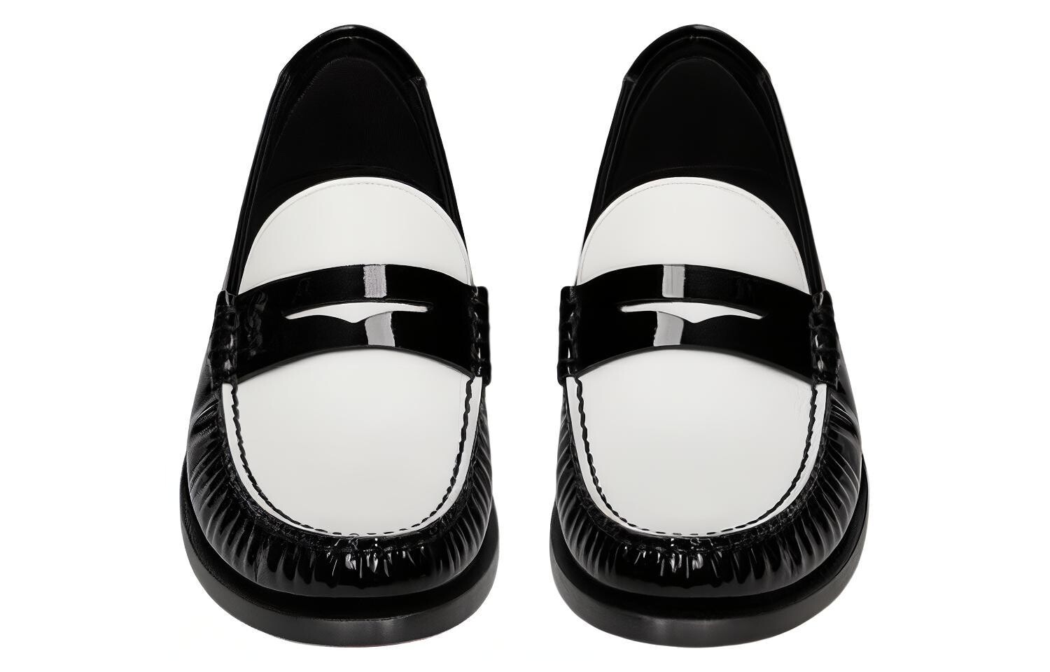 Женская повседневная обувь женская черная Saint Laurent — фото 4