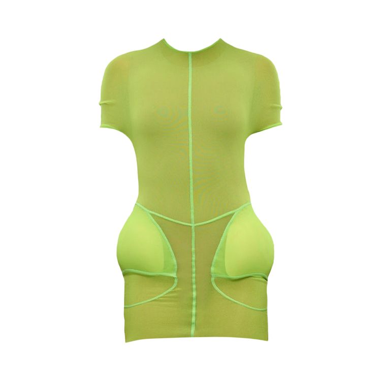 

Платье Jean Paul Gaultier x Shayne Oliver Mesh Short Dress Lime, зеленый