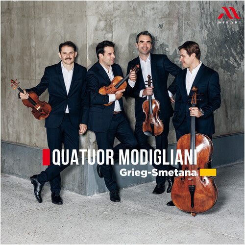 

CD диск Quatuor Modigliani: Grieg - Smetana