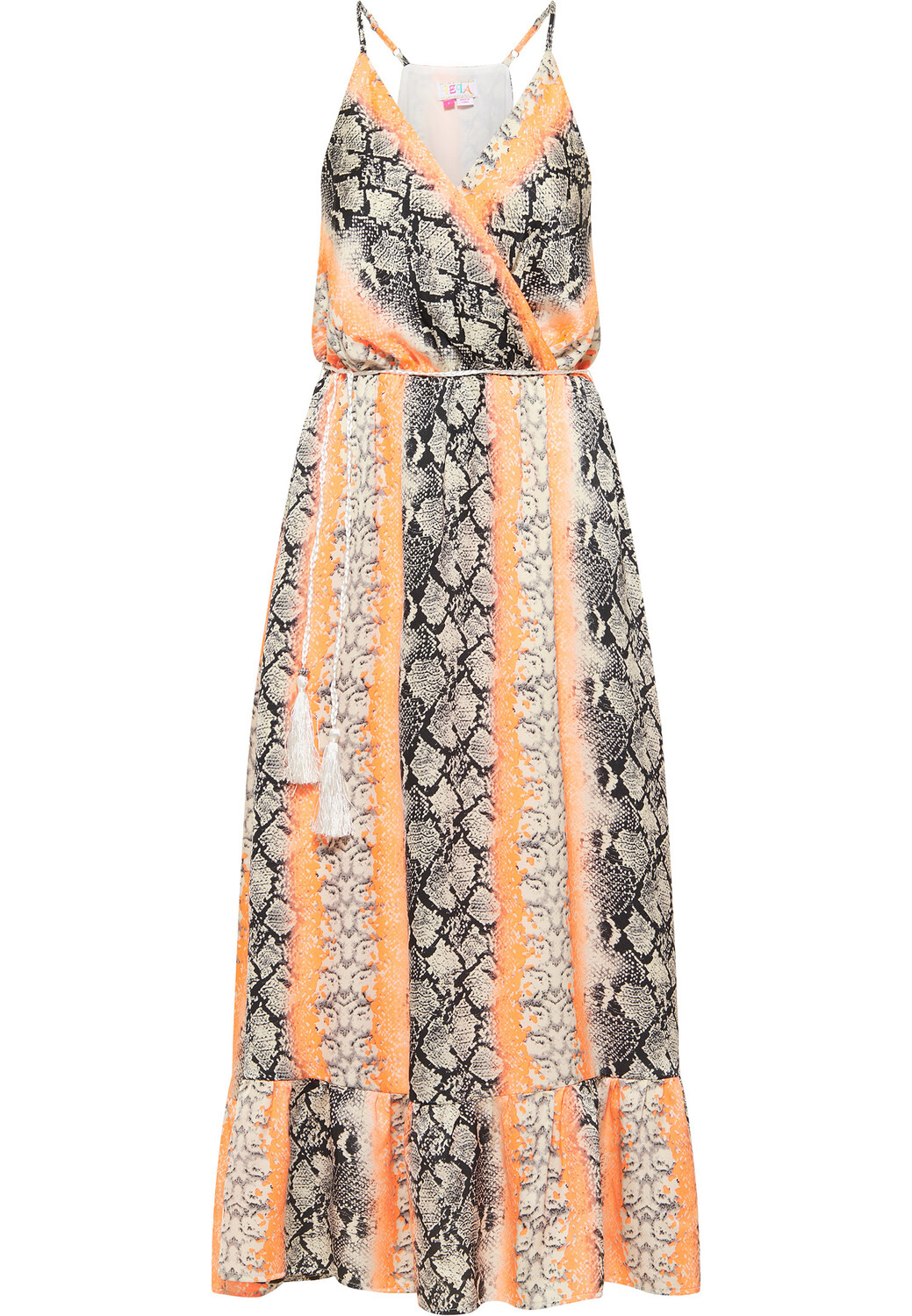 

Платье IZIA Maxi Mit Schlangenprint, оранжевый