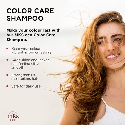 Шампунь для окрашенных волос MKS Eco Color Care с подсолнечником 296 мл Earthly Body — фото 3