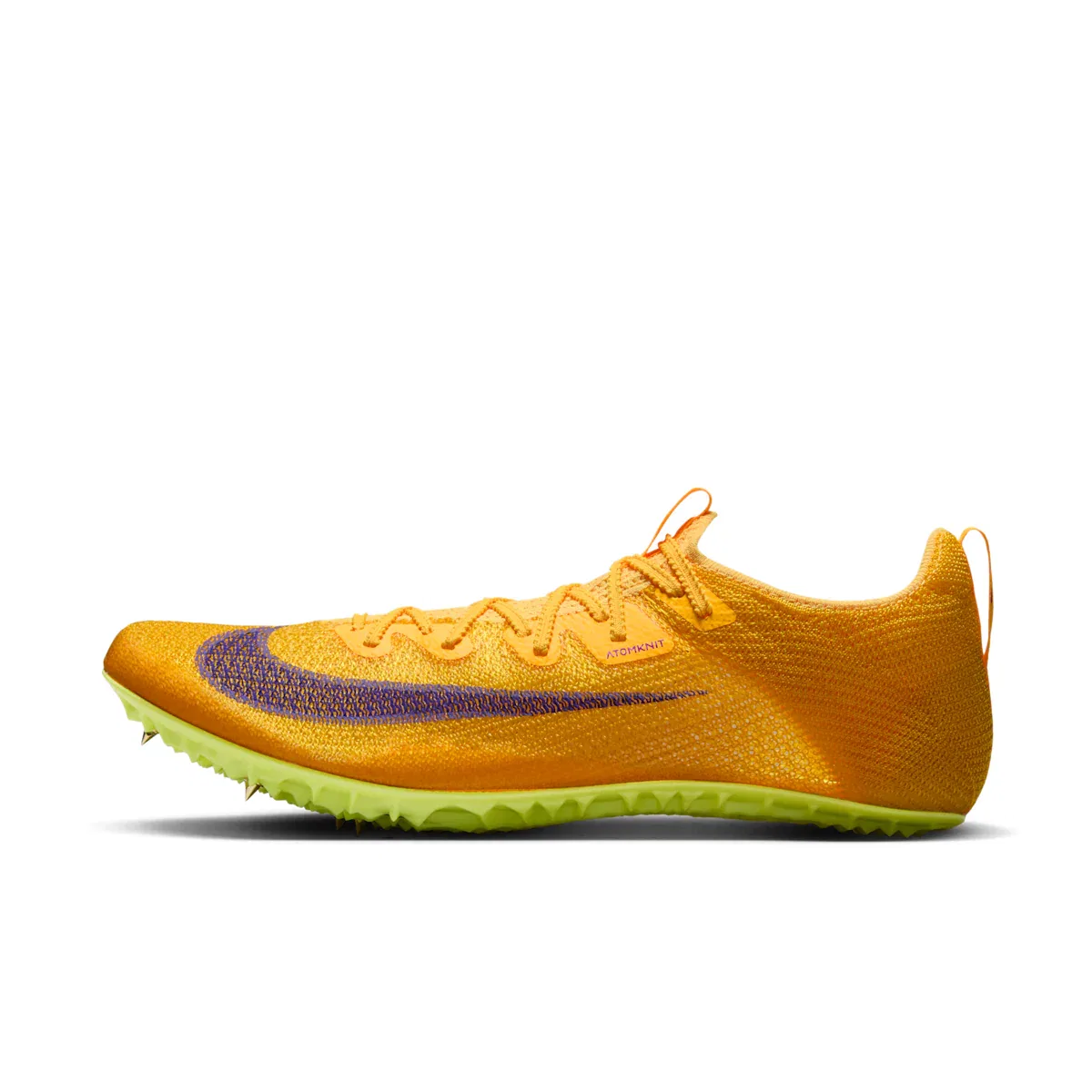 Мужские беговые шиповки Zoom Superfly Elite 2 для легкой атлетики и спринта Nike, желтый