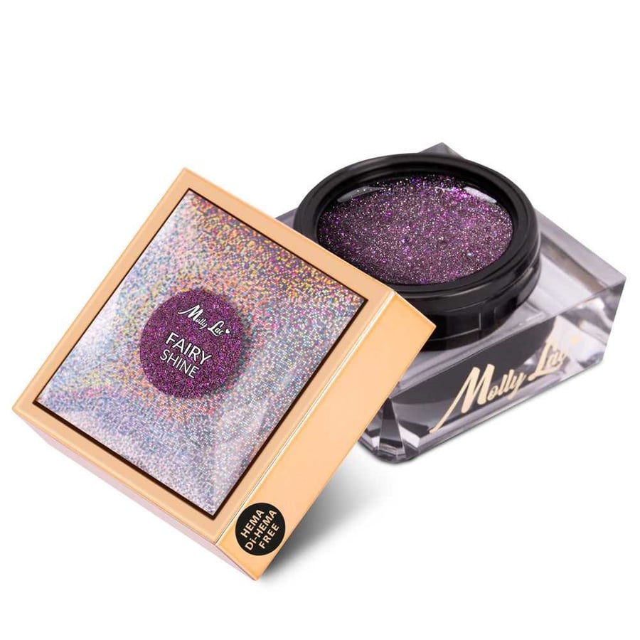 Сияй на тебе Fairy Shine MollyLac HEMA/Di-HEMA Free Гель для ногтей 50 г — фото 2