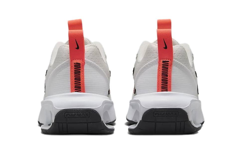 Детские повседневные кроссовки Air Max INTRLK для дошкольников Nike, бело-оранжевые — фото 4