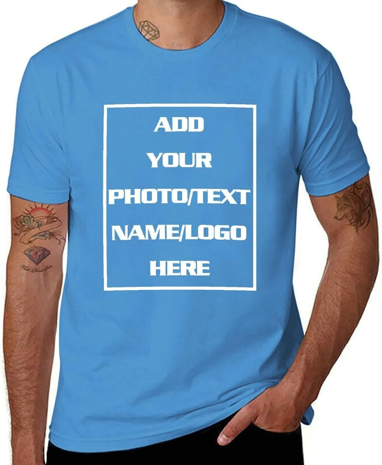 

Футболка Custom для мужчин с принтом на обеих сторонах Ecrvtbynmu