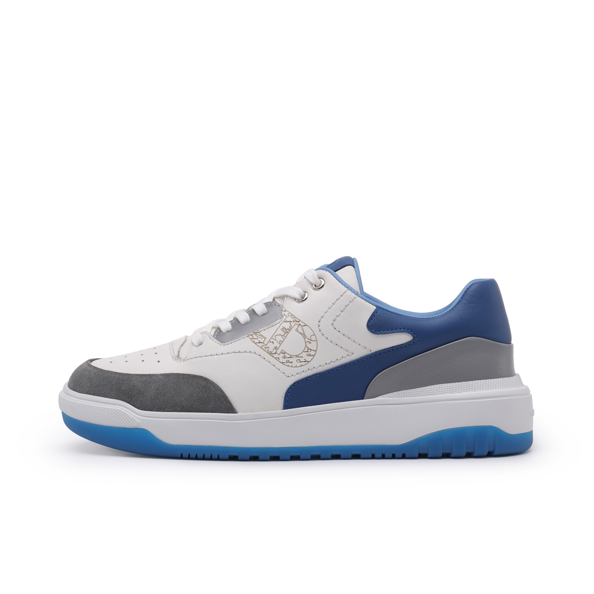 

CHRISDIEN DENY Низкие кроссовки для скейтбординга, белые, мужские