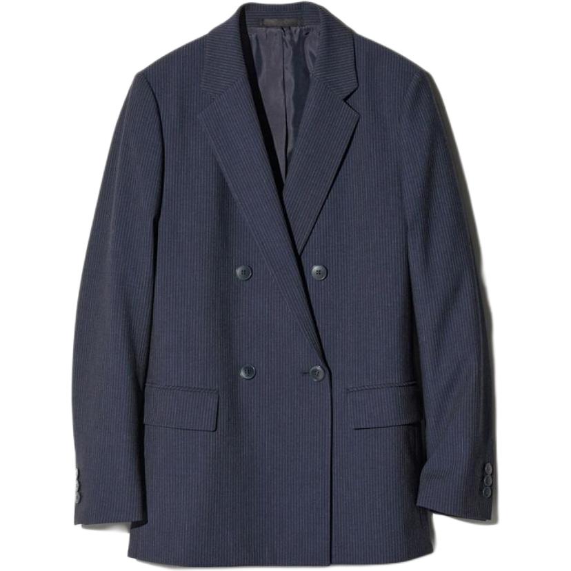 

UNIQLO Женский деловой костюм темно-синий