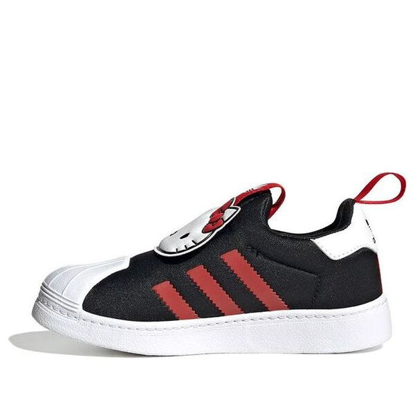 

Кроссовки оригинальные superstar 360 x hello kitty Adidas, красный