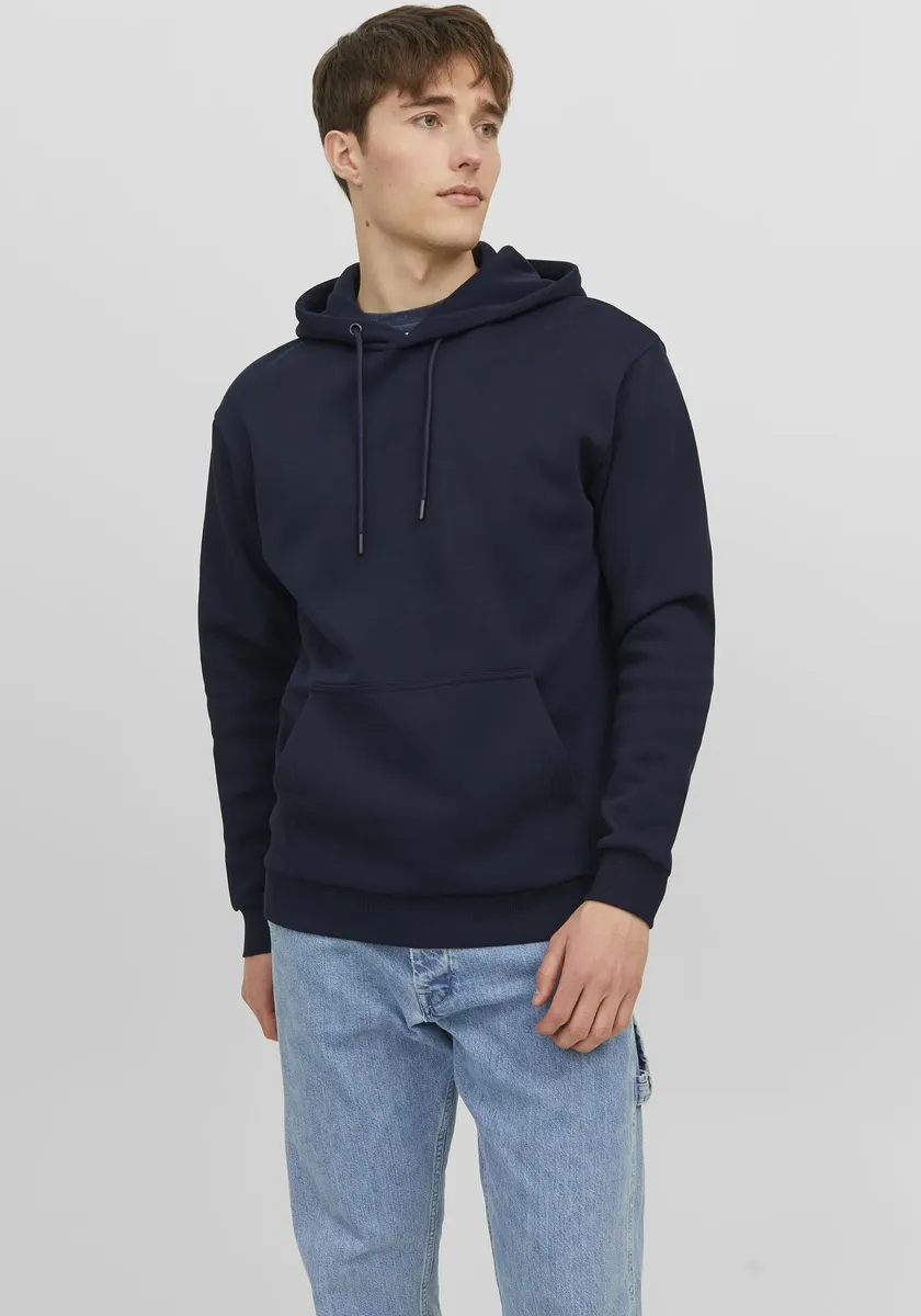 

Толстовка Jack & Jones с капюшоном "JJEBRADLEY SWEAT HOOD NOOS", синий
