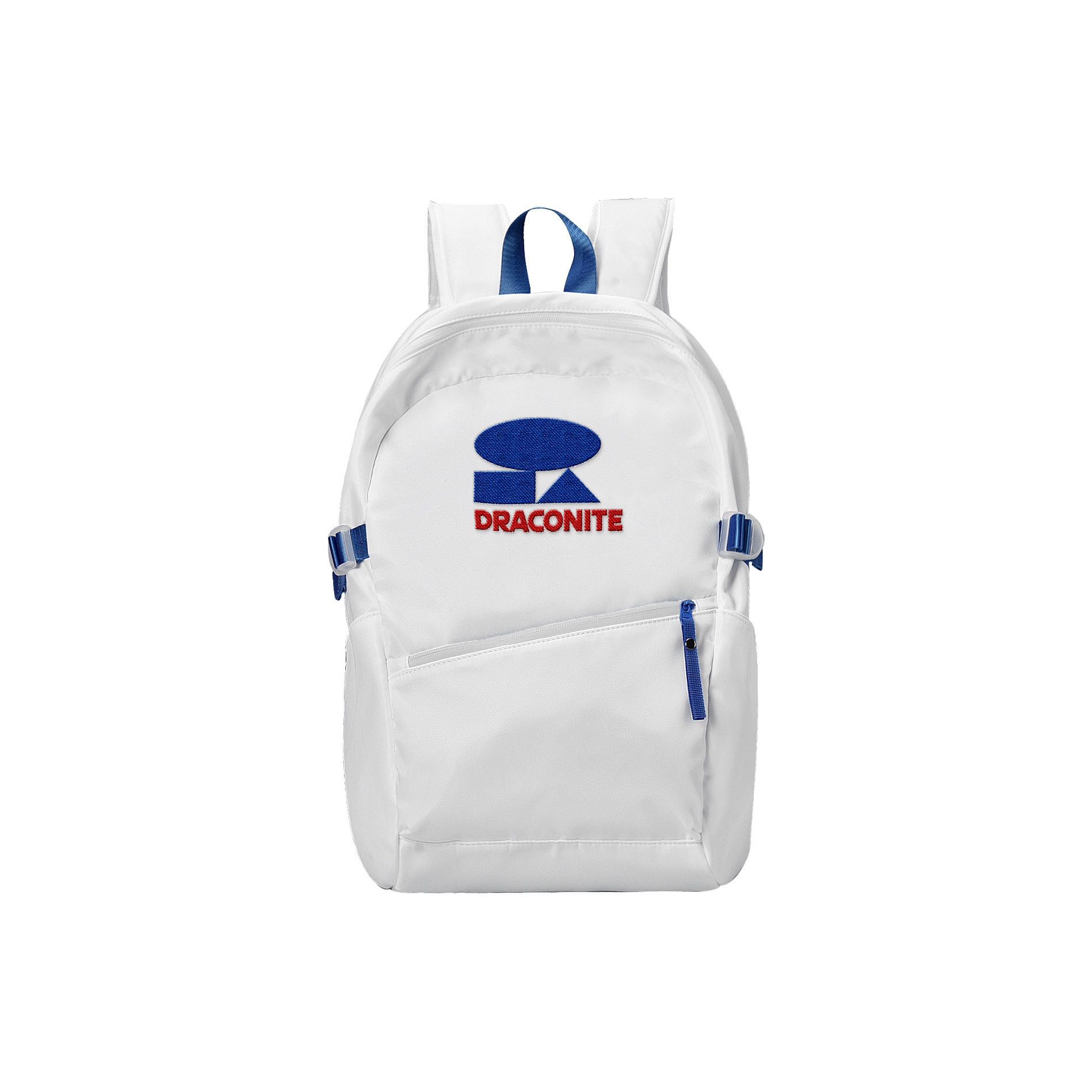 

DRACONITE Студенческий рюкзак из полиэстера обычный унисекс синий, One Size 10