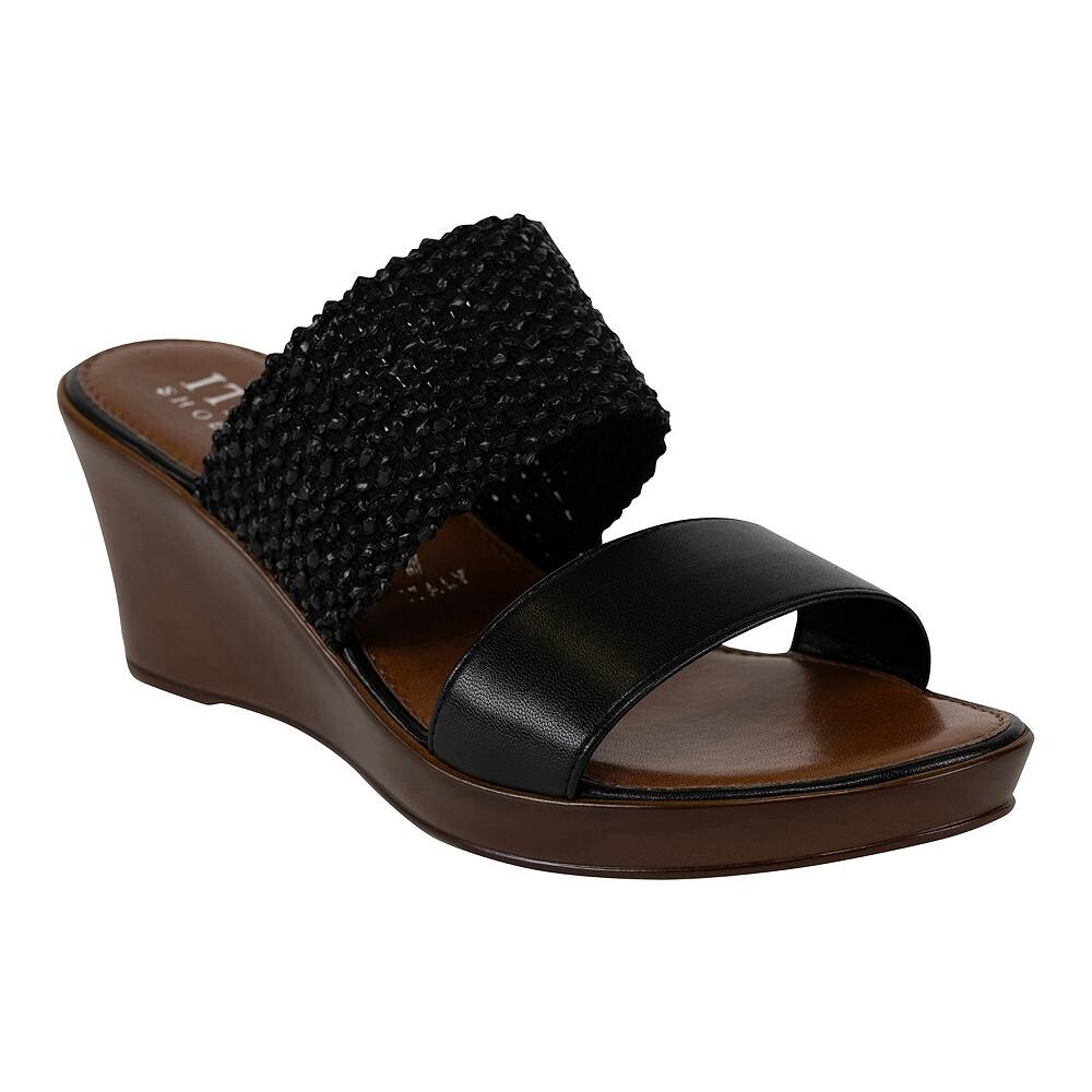 Женские сандалии итальянских сапожников Yamari Italian Shoemakers, черный