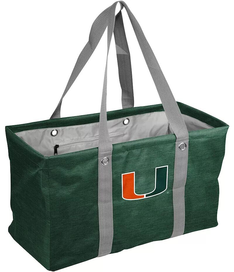 

Logo Miami Hurricanes Crosshatch Picnic Caddy
