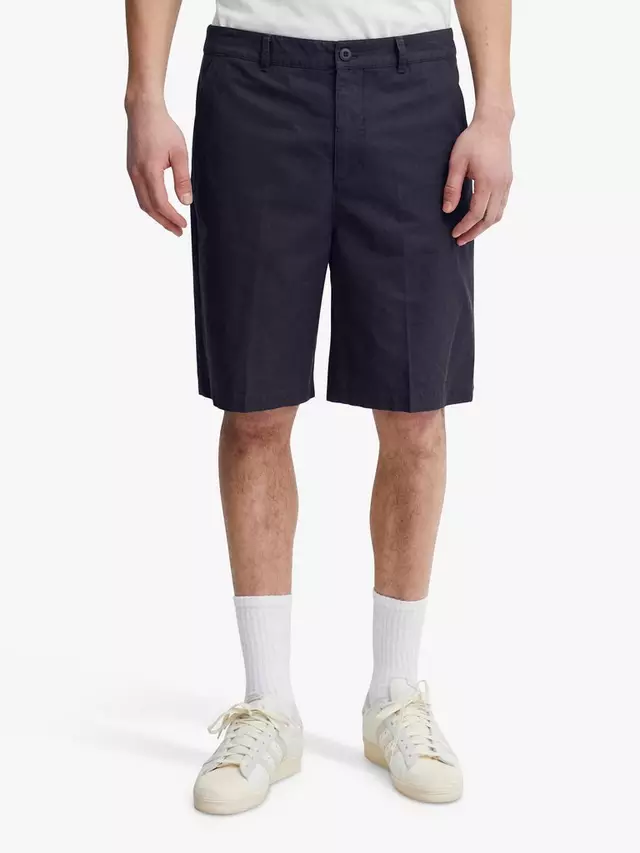 

Шорты Casual Friday Peterson Cotton & Linen Blend, цвет dark navy