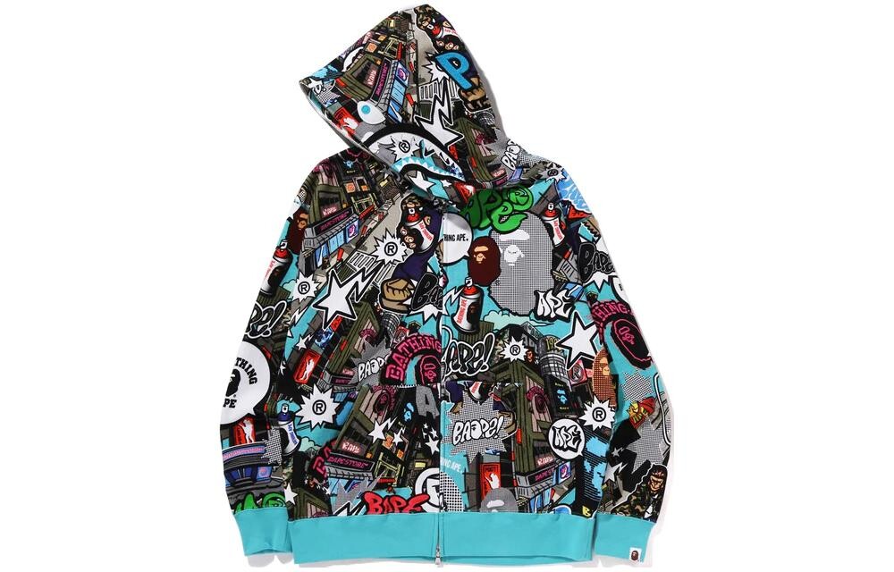 

Толстовка мужская многоцветная A Bathing Ape, цвет Multicolor