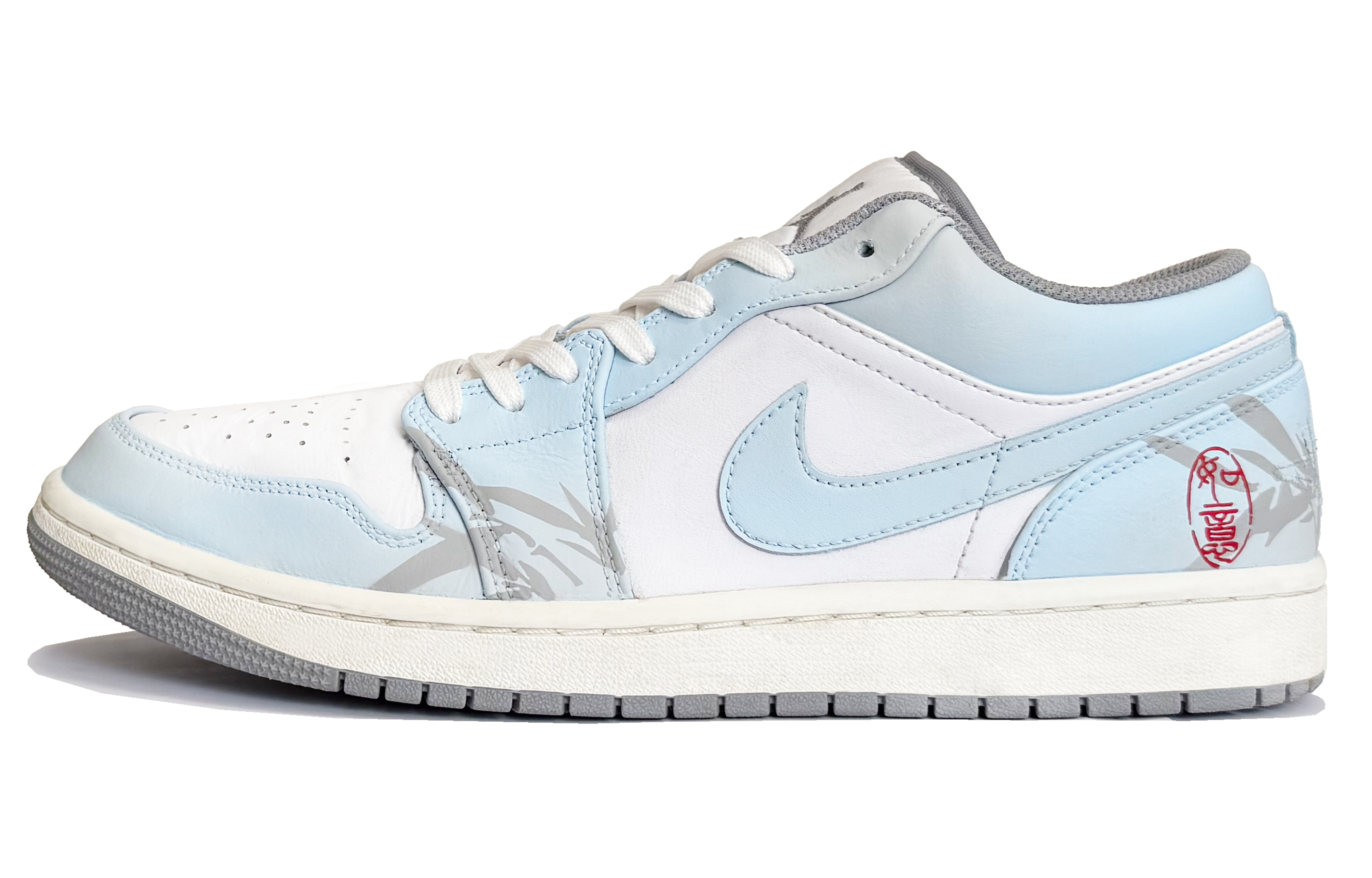 

Jordan Баскетбольные кроссовки Air 1 Low Top Vintage, мужские, светло-синие