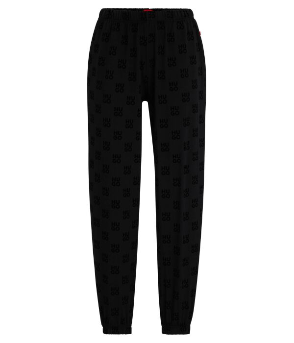 

Штаны для платья flocky_pants Regular fit Hugo Bodywear, черный