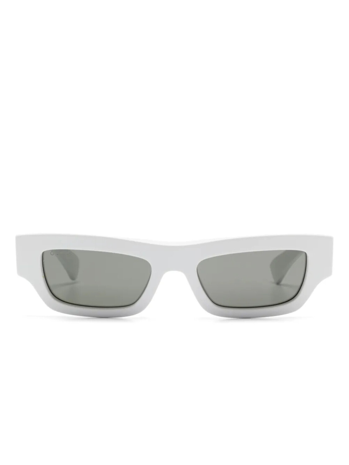 

Солнцезащитные очки Gucci Eyewear в прямоугольной оправе, белый