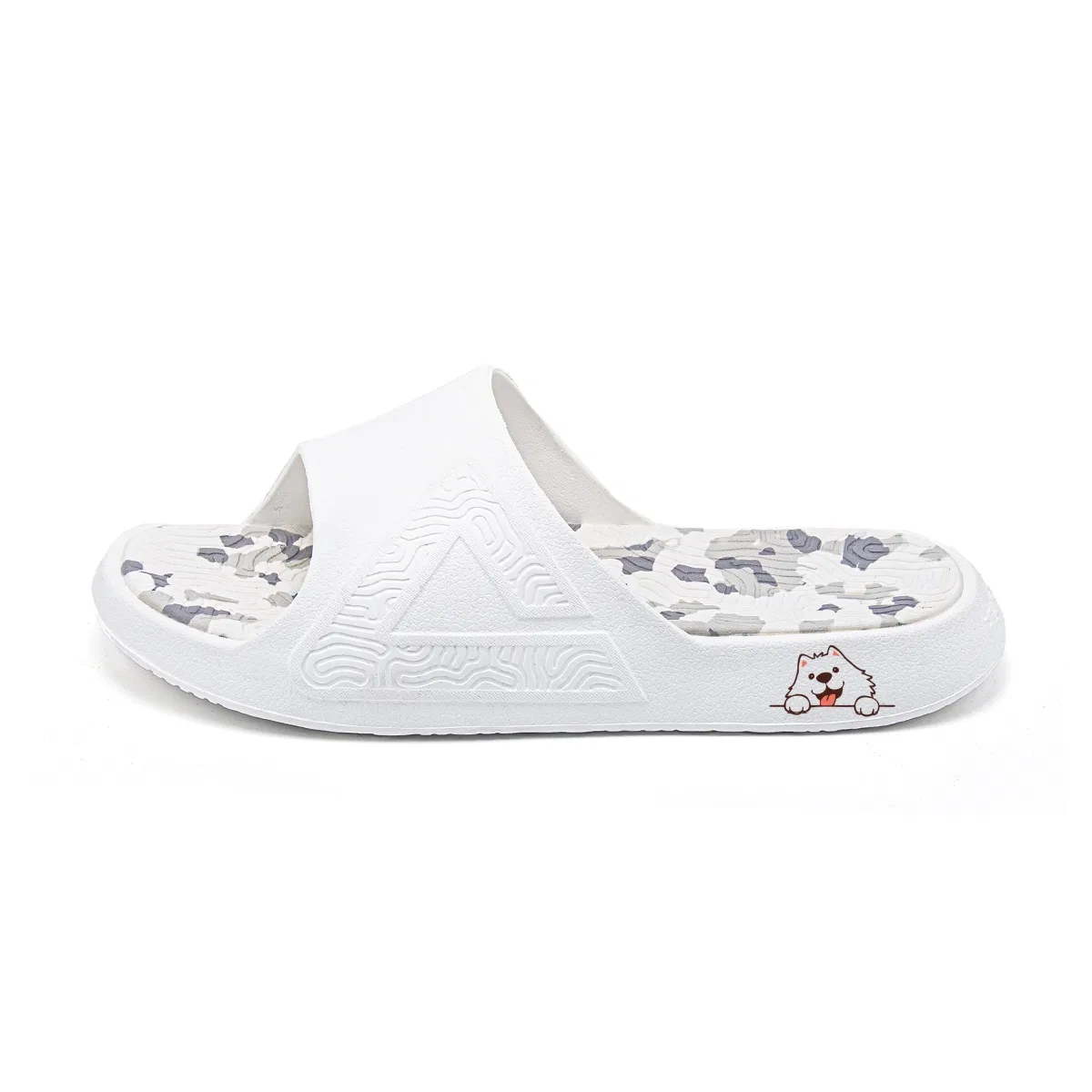 Сандалии-слайды PEAK White Gray Puppy
