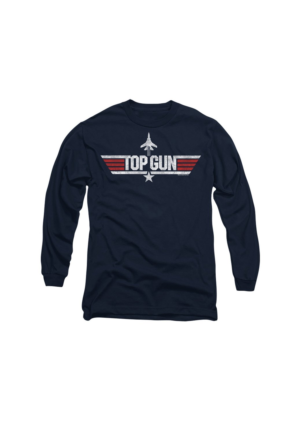 

Топ с длинными рукавами TOP GUN LOGO Cotton Soul, темно-синий
