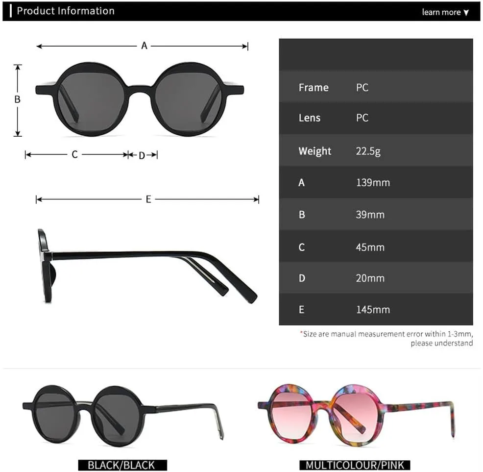 

Модные винтажные круглые солнцезащитные очки для женщин и мужчин, стильные, роскошные, в тонкой оправе, в стиле панк, с защитой от УФ-излучения UV400 LVTFCO, Green