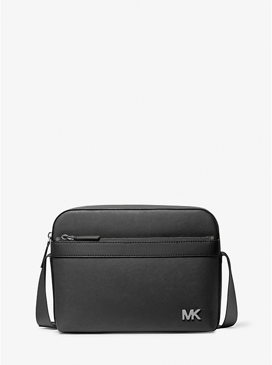 

Сумка через плечо Cooper из сафьяновой кожи Michael Kors, черный