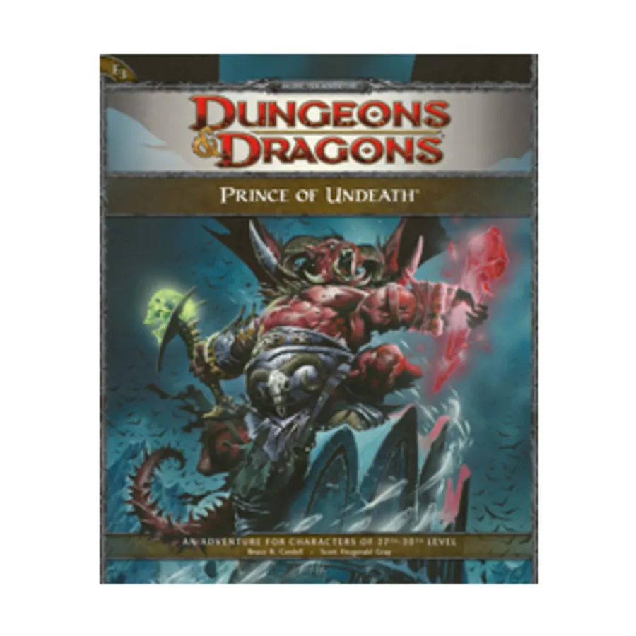 

Epic Tier Trilogy #3 - Prince of Undeath, Dungeons & Dragons (4th Edition) - Modules & Adventures, мягкая обложка