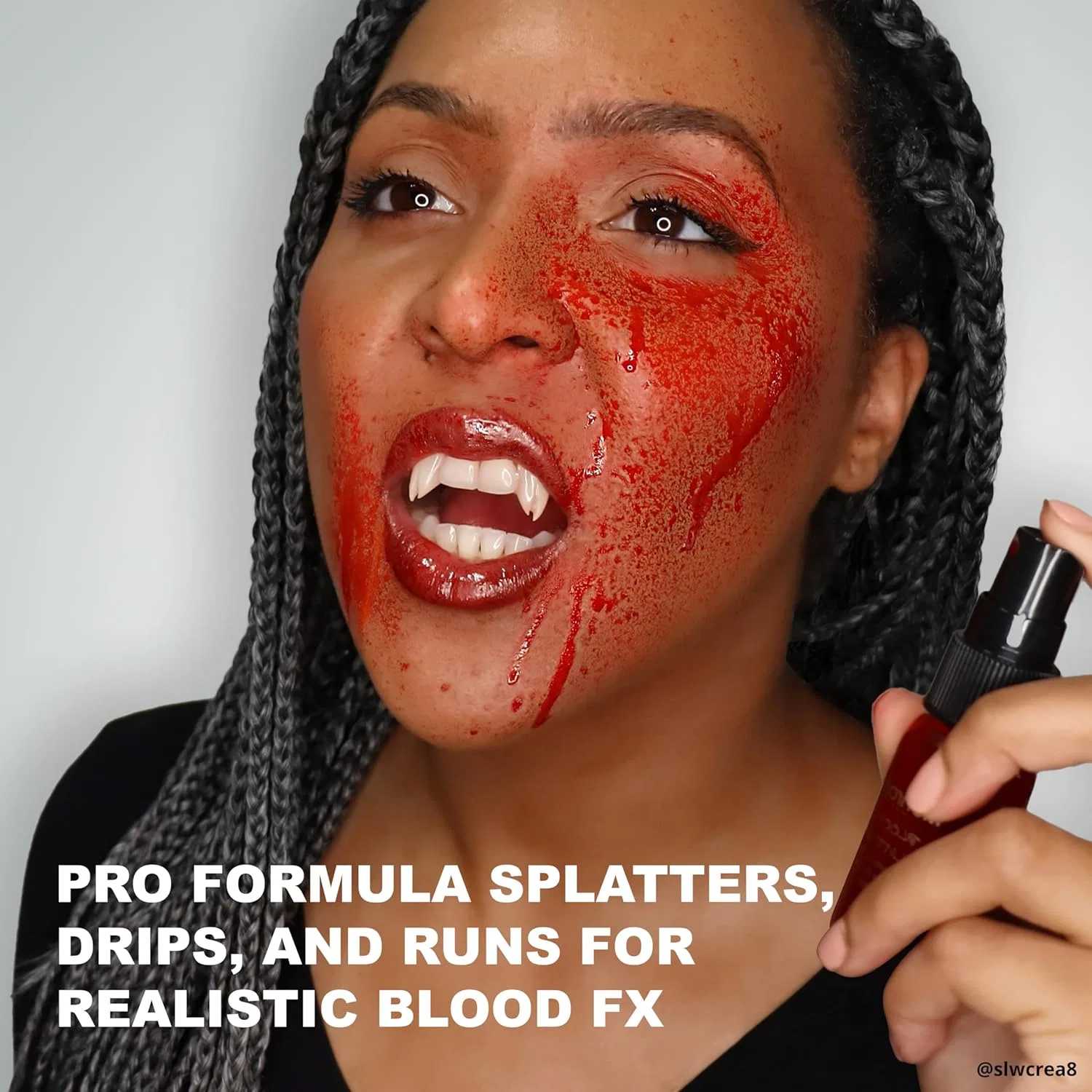 Спрей для эффекта крови Mehron Blood Splatter, 30 мл, кроваво-красный — фото 2