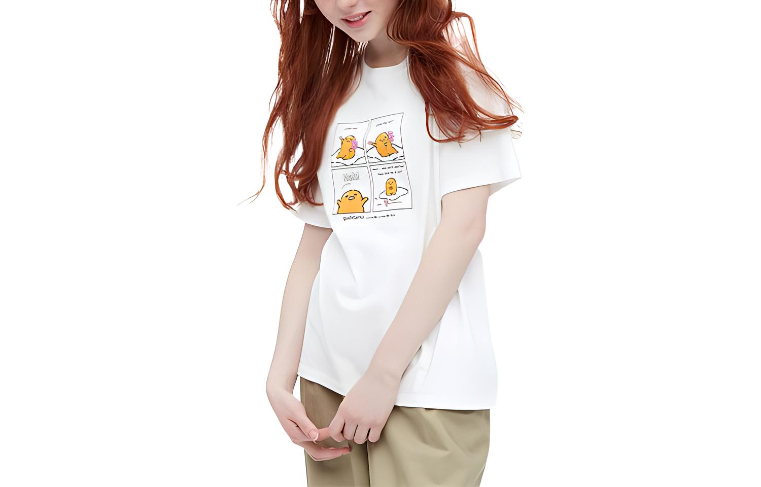 

Футболка женская белая UNIQLO