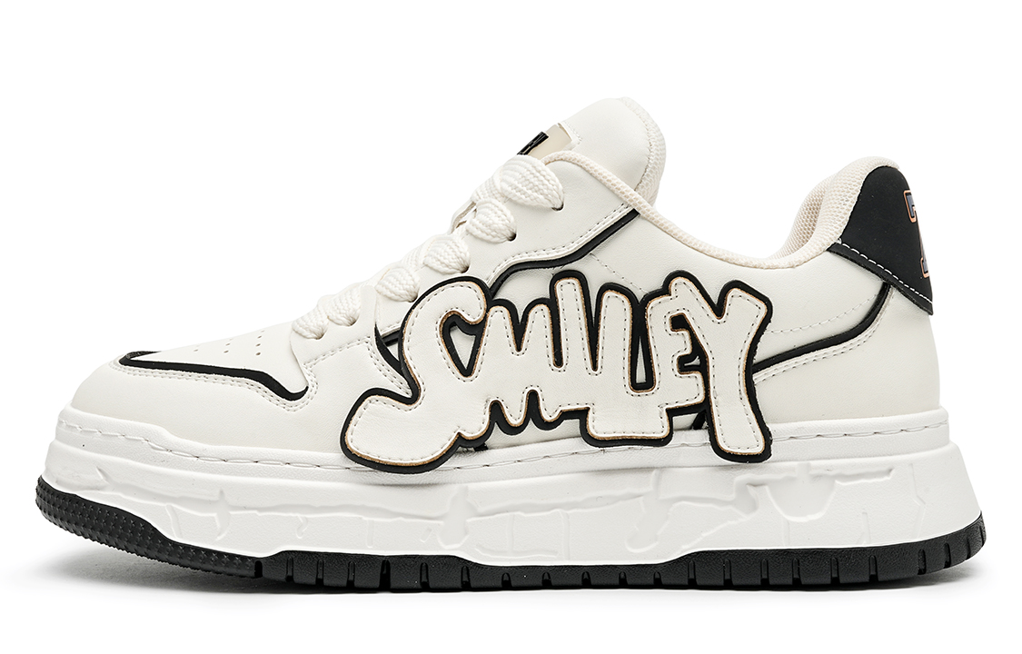 

Стильные скейтбординговые кроссовки мужские SMILEY, черно-зеленые