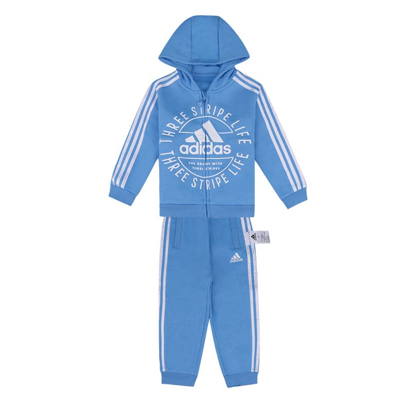 Adidas Повседневная спортивная одежда синяя для младенцев и малышей — фото 3
