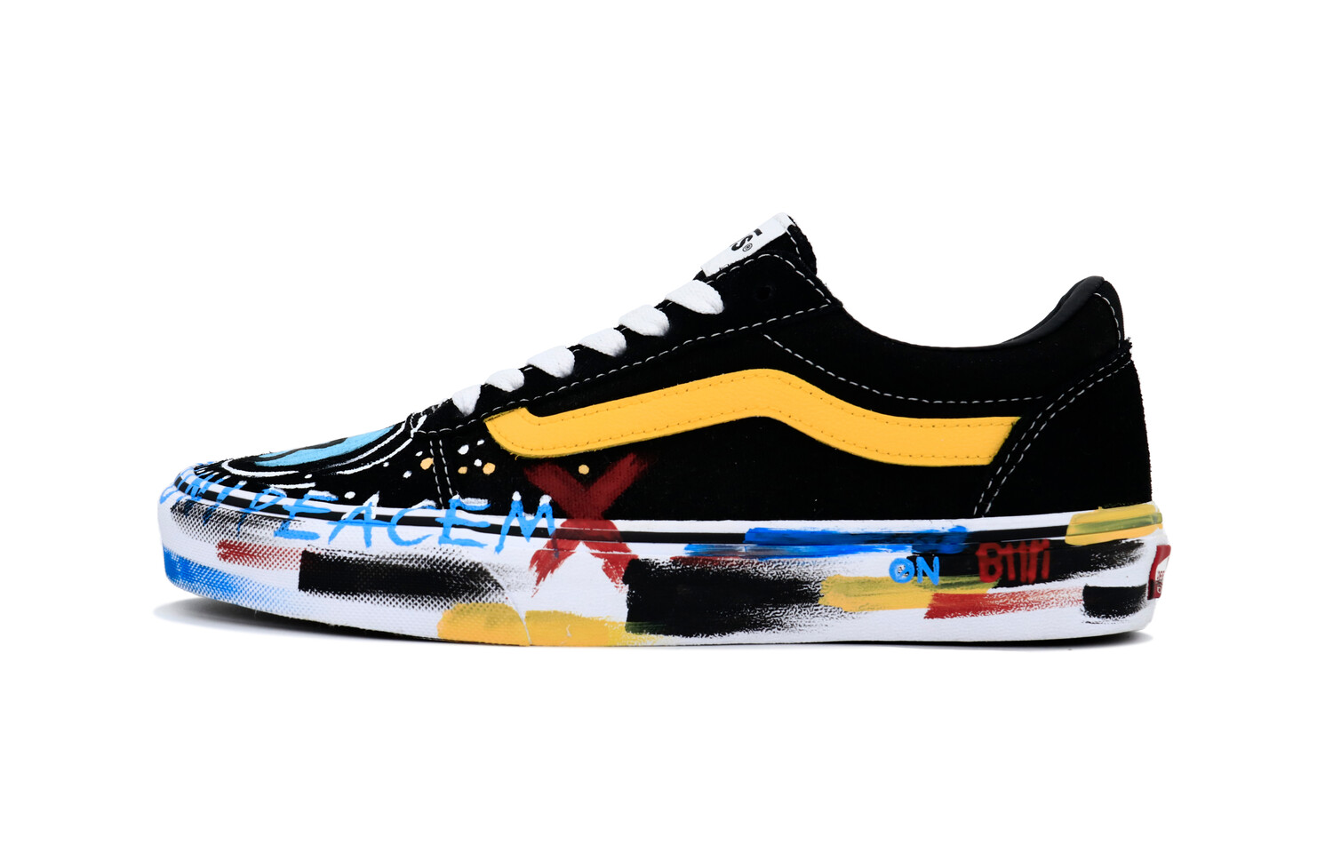 

Мужские низкие скейтбордные кеды Ward черного цвета Vans