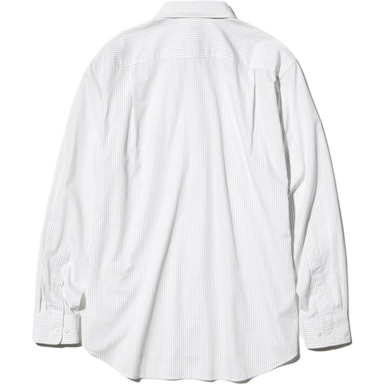 Uniqlo Рубашки унисекс, цвет слоновой кости, умеренный оттенок — фото 3