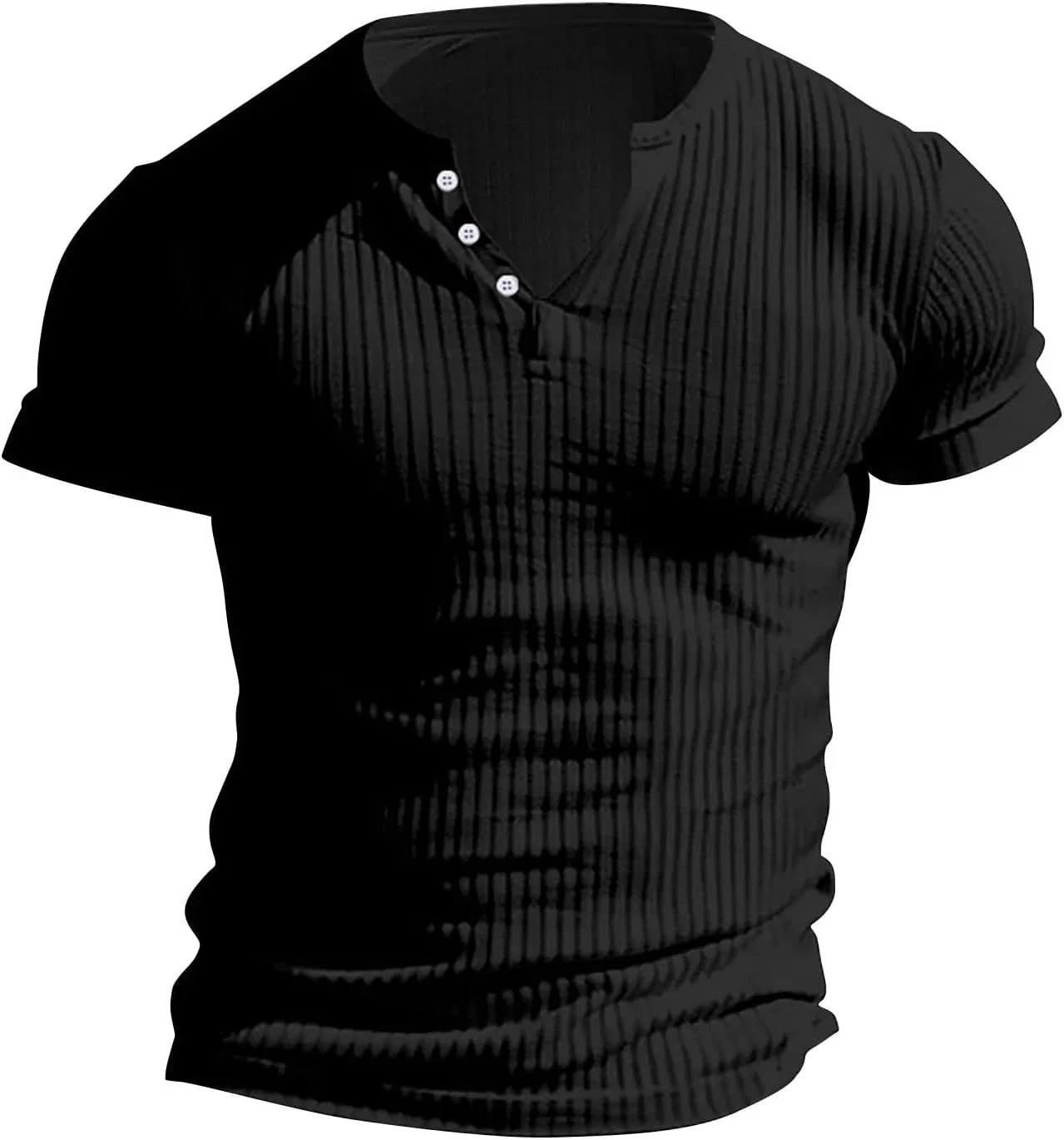 Мужская рубашка поло Slim Fit, черная