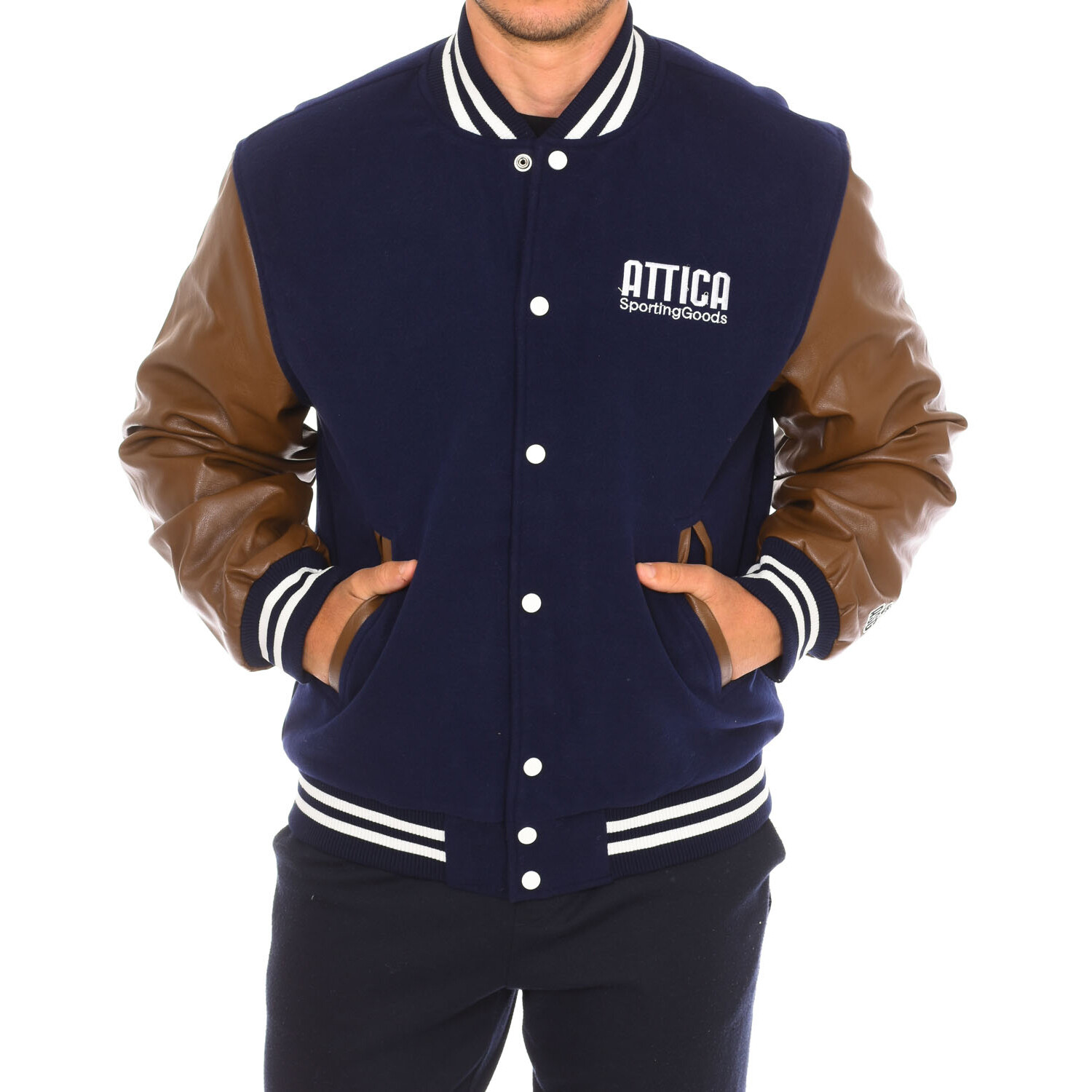 

Спортивные товары в бейсбольной куртке для мужчин fw22 019 Attice Sporting Goods, синий