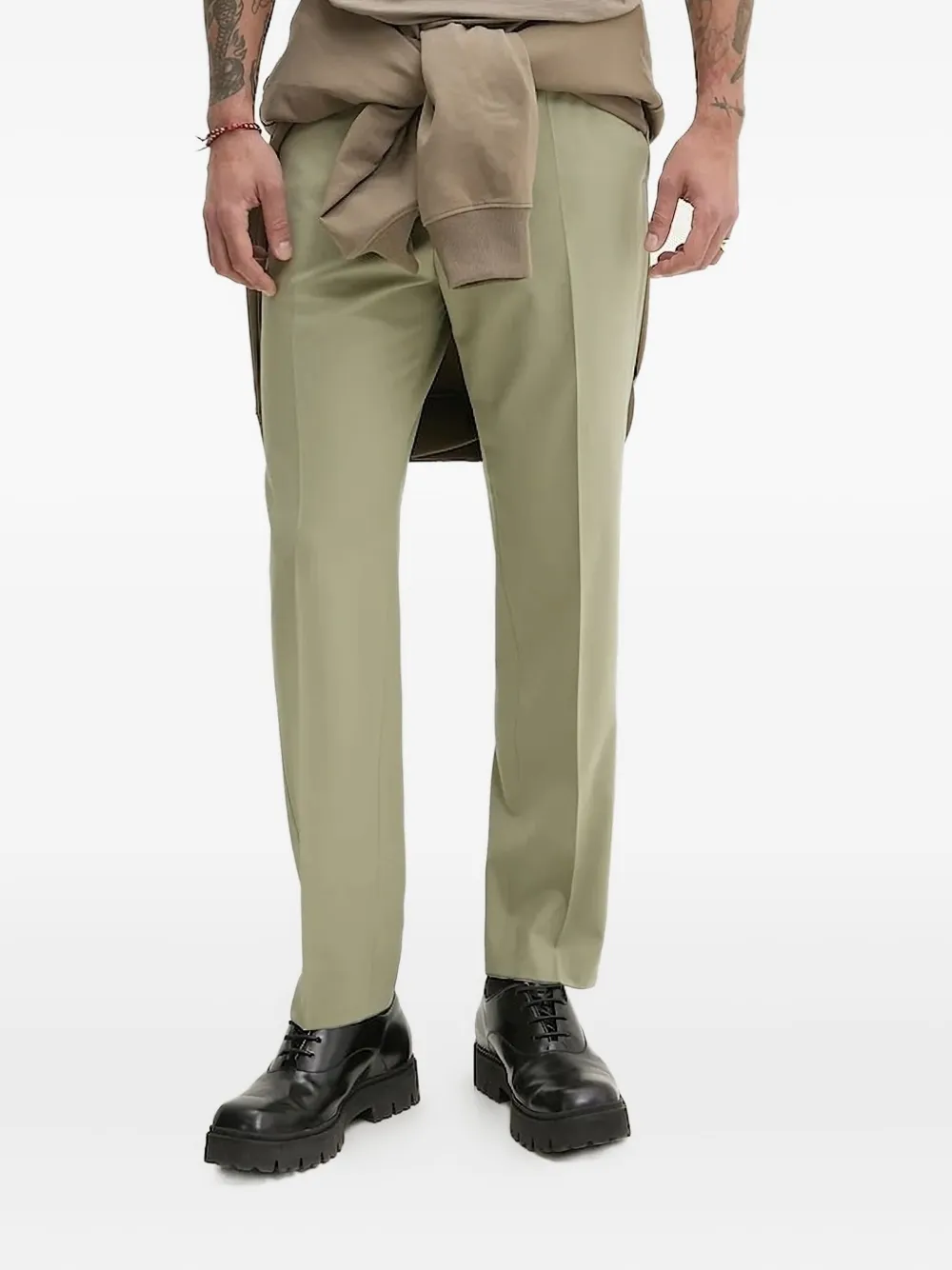 

Брюки со складками Hugo, зеленый