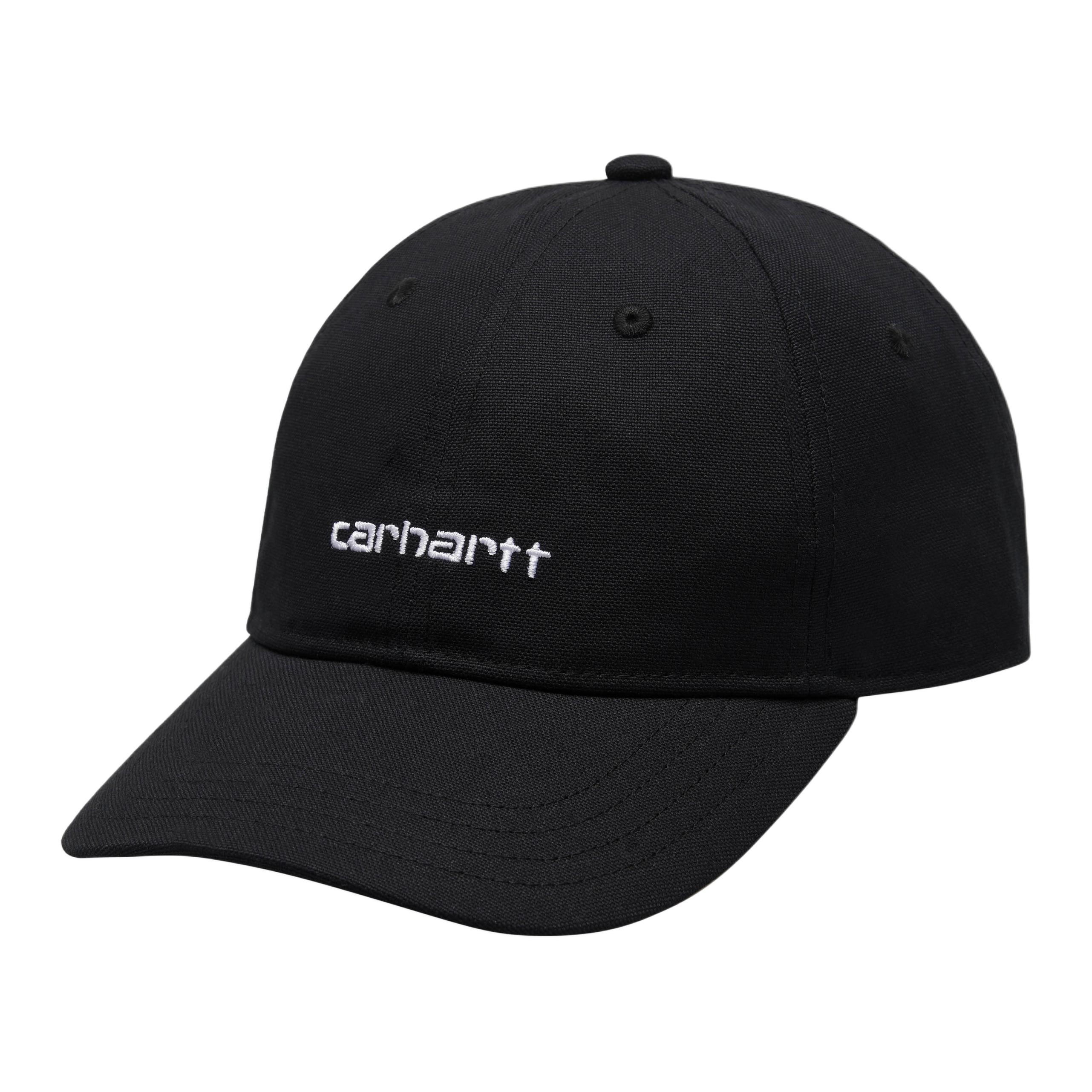 

Carhartt WIP Хлопковая бейсболка унисекс черная, Black