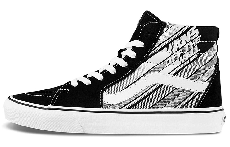 

Кроссовки Vans SK8-Hi Black White Unisex 'Black White', Черный, Кроссовки Vans SK8-Hi Black White Unisex 'Black White'