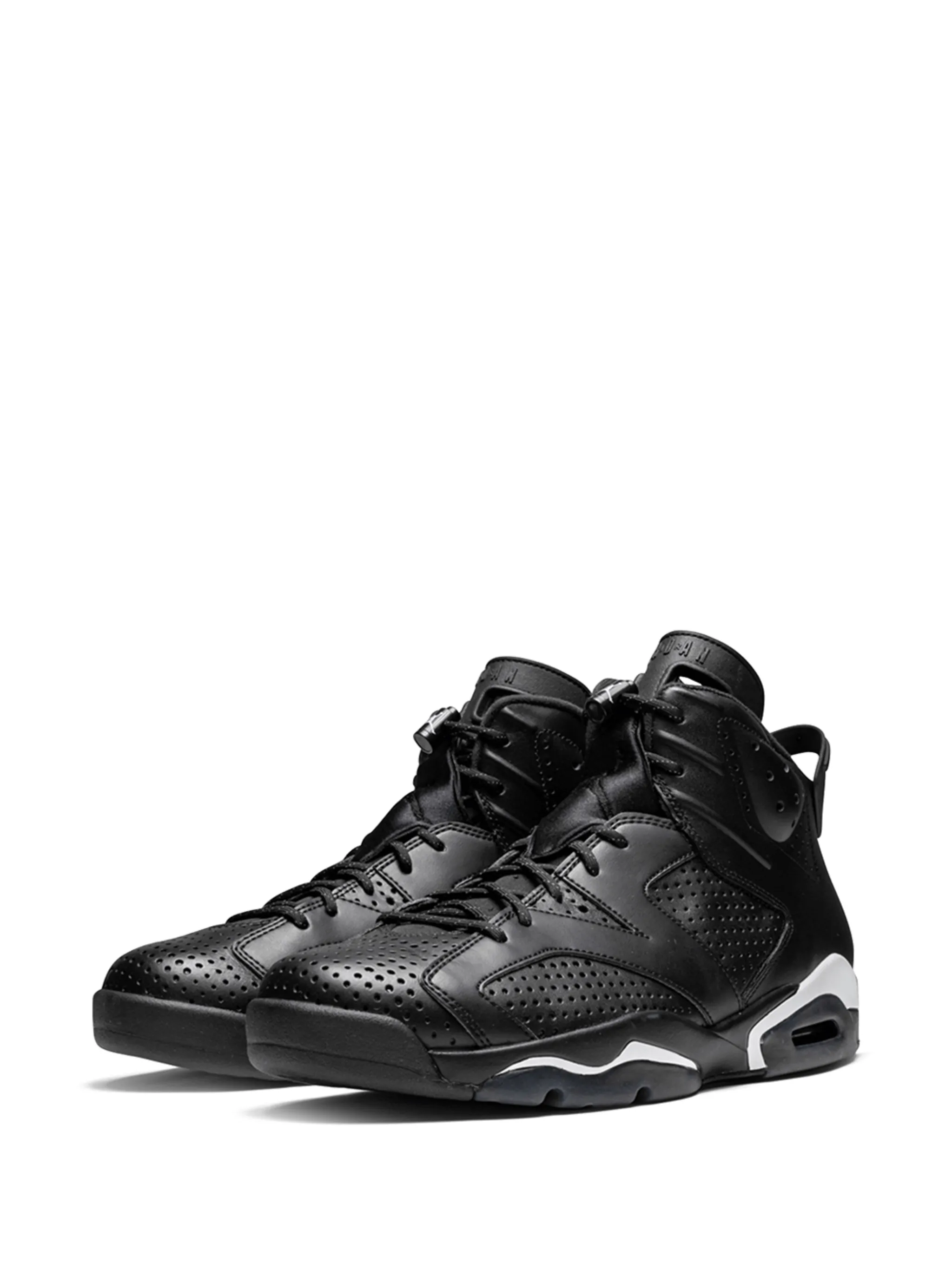 Кроссовки Air Jordan 6 Retro, черный — фото 2