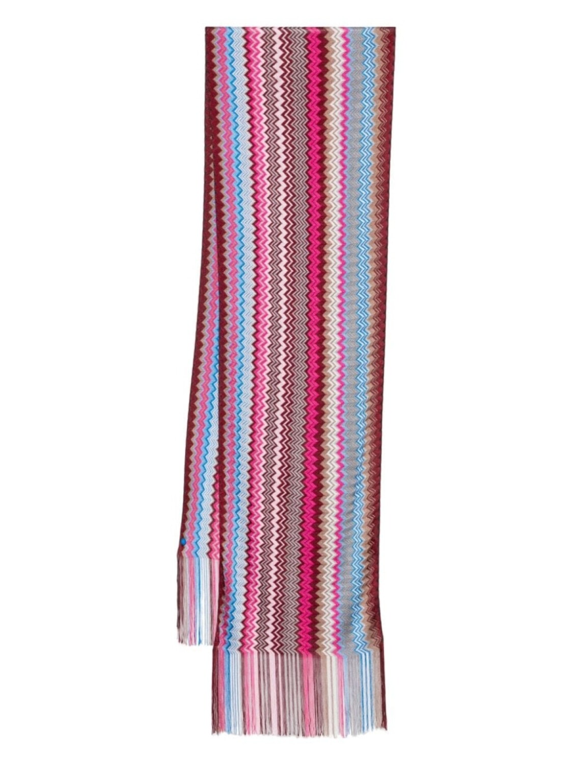 

Missoni шарф с узором, розовый