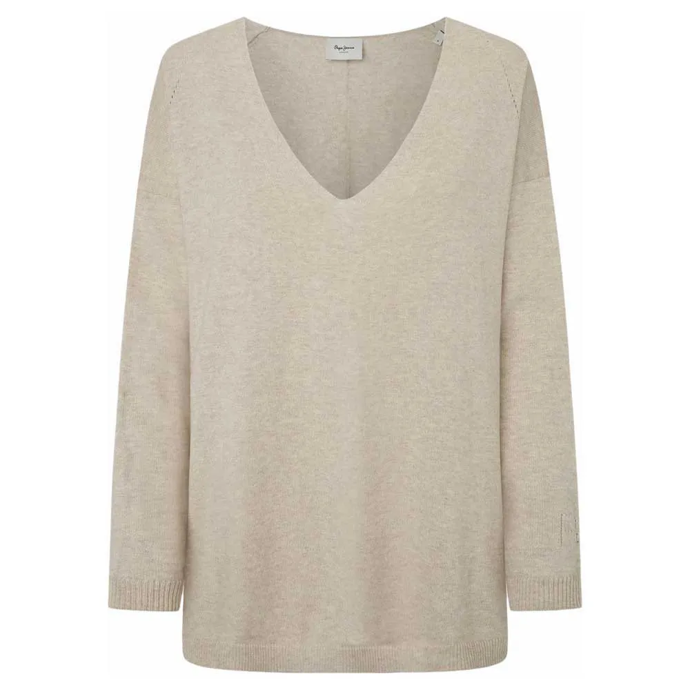 

Свитер Pepe Jeans PL702220 Isela v neck, бежевый