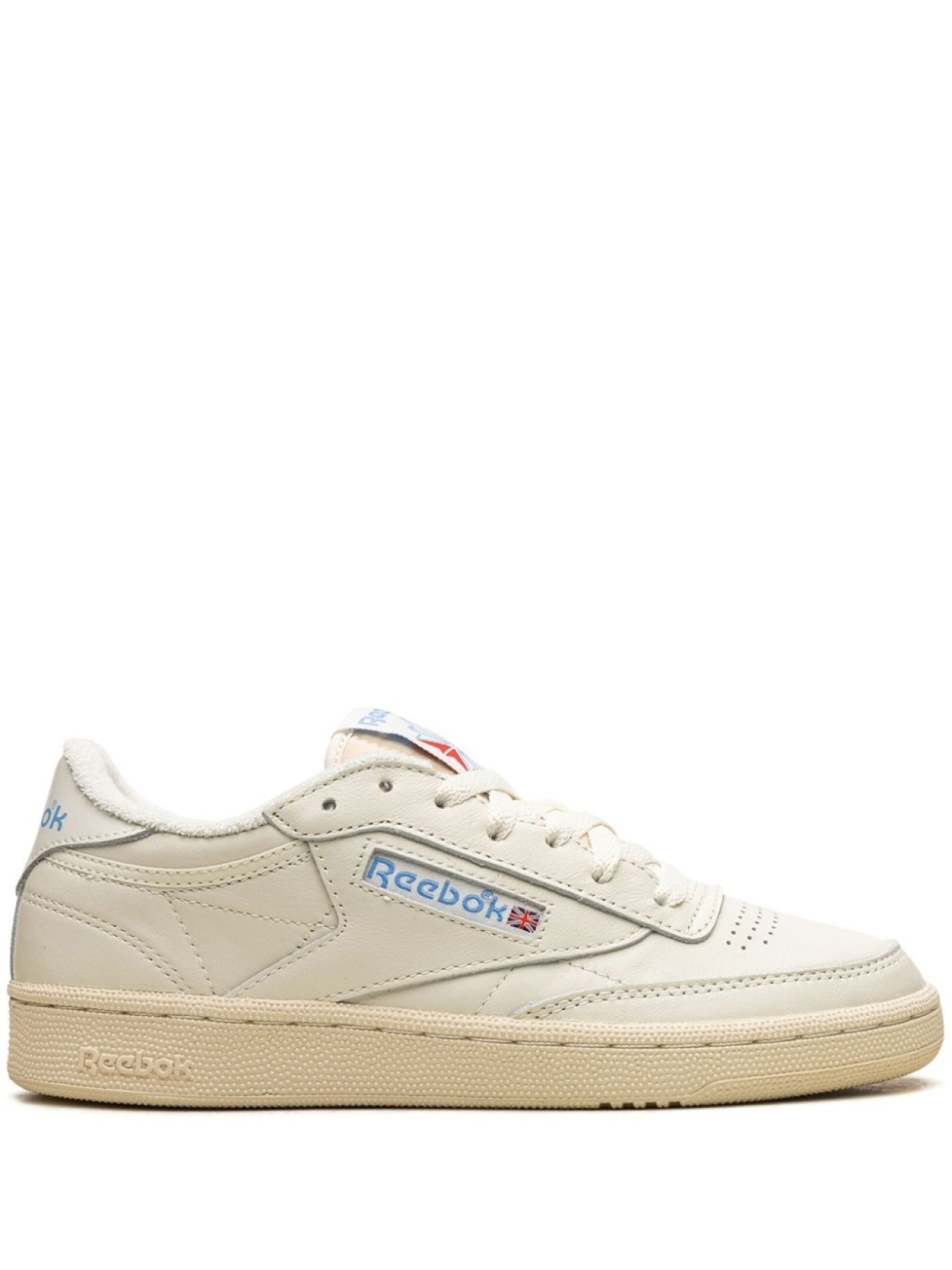 

Кроссовки Reebok Club C 85 Vintage, светло-бежевый/голубой