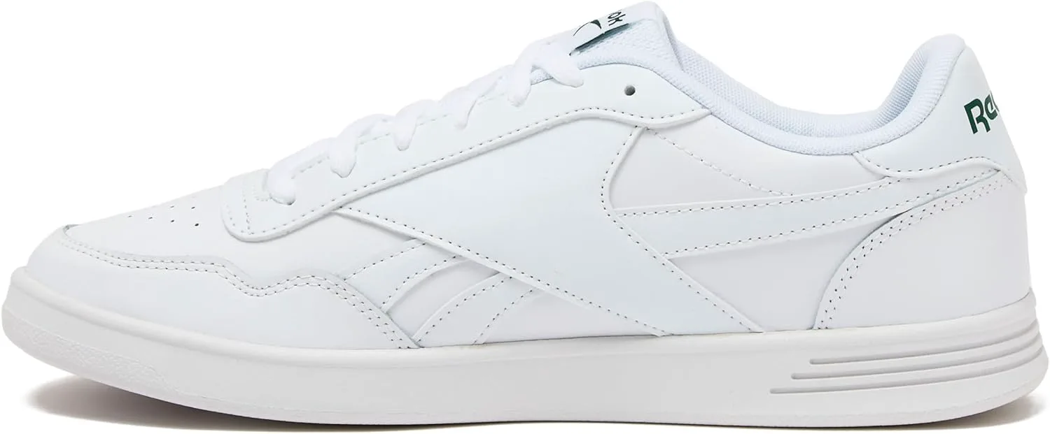 Мужские кроссовки Reebok Court Advance - повседневные теннисные туфли, размеры с 6 по 15, белый/зеленый — фото 2